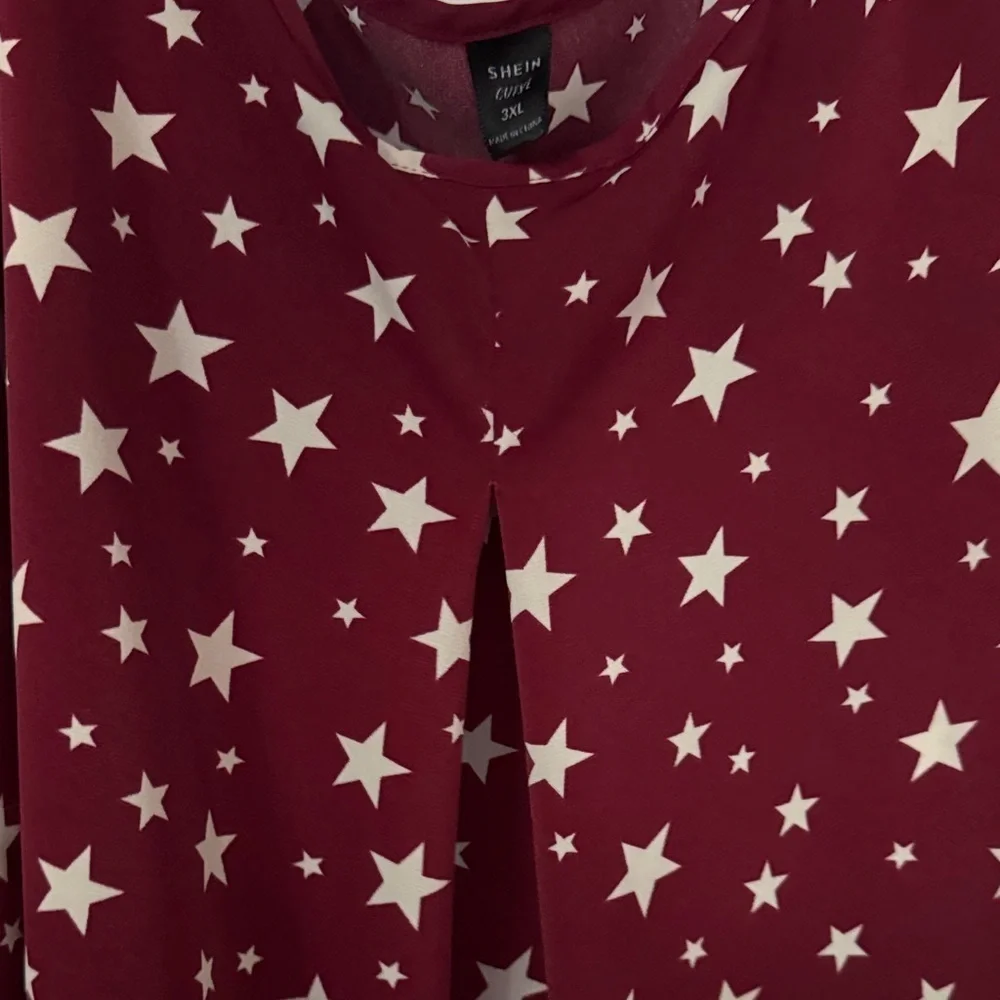 Starry Burgundy Women's Top